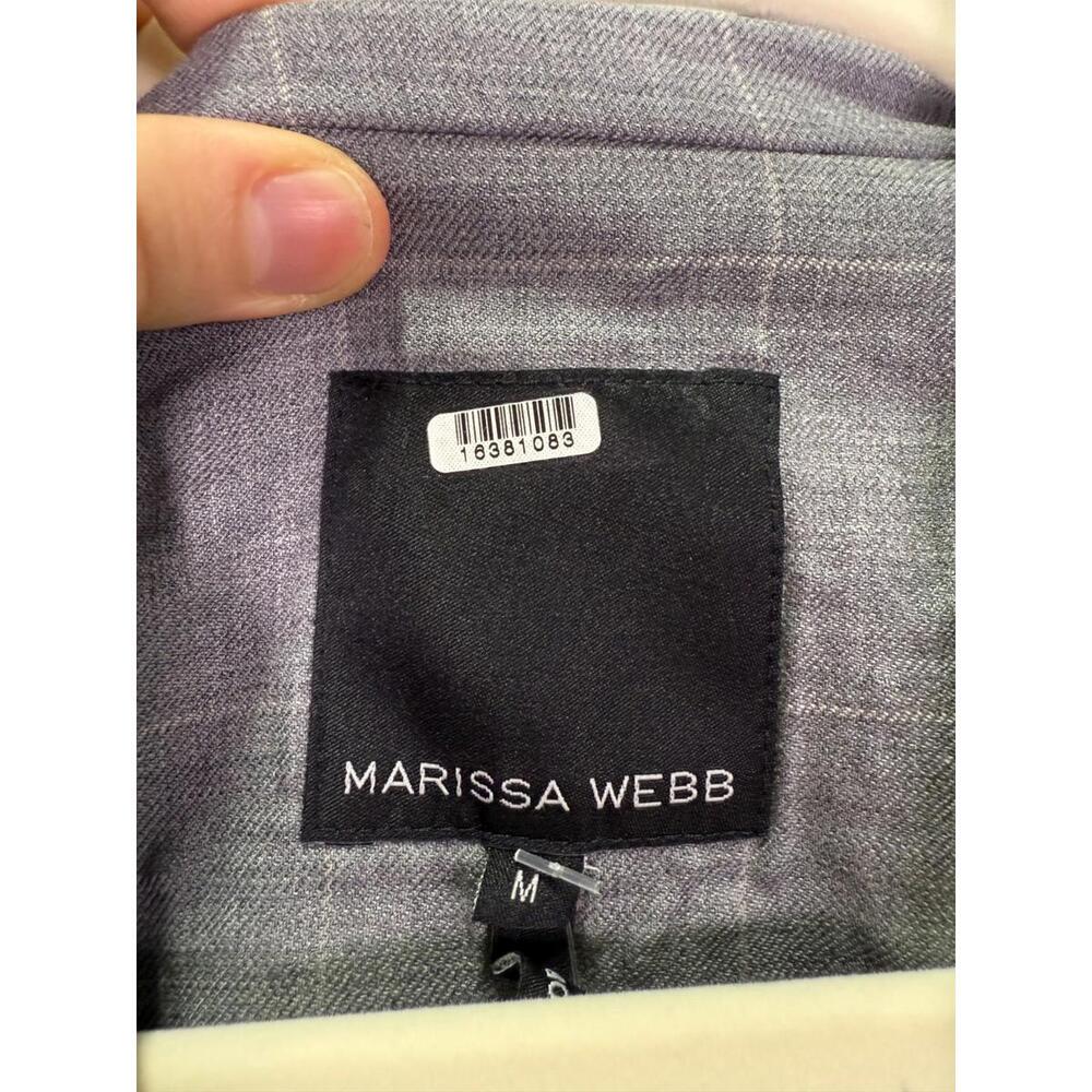 Marissa Webb Gray Madison Boyfriend Blazer Size M - Picture 5 of 6